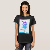 Digitale vaatwasser t-shirt (Voorkant volledig)