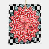 Digitale ventilator door Kenneth Yoncich Keramisch Ornament (Rechts)