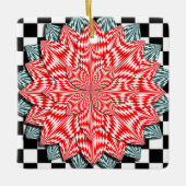 Digitale ventilator door Kenneth Yoncich Keramisch Ornament (Voorkant)