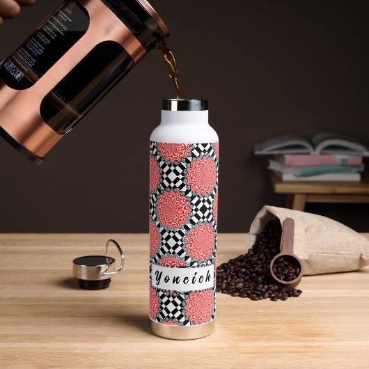 Digitale ventilator door Kenneth Yoncich Waterfles (Koffie)