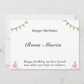 Digitale verjaardag Kaart (Voorkant)