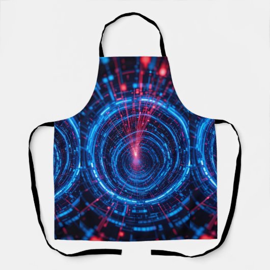 Digitale vesting: de veilige stroom schort (Voorkant)