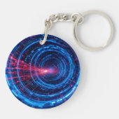 Digitale vesting: de veilige stroom sleutelhanger (Achterkant)