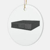 Digitale videorecorder keramisch ornament (Links)