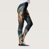 Digitale vlinder Leggings (Rechts)