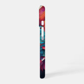 Digitale vos iPhone 16 hoesje (Linkerkant)