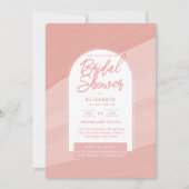 DIGITALE Vrijgezellenfeest nodigt Blush Dusty Pink Kaart (Voorkant)