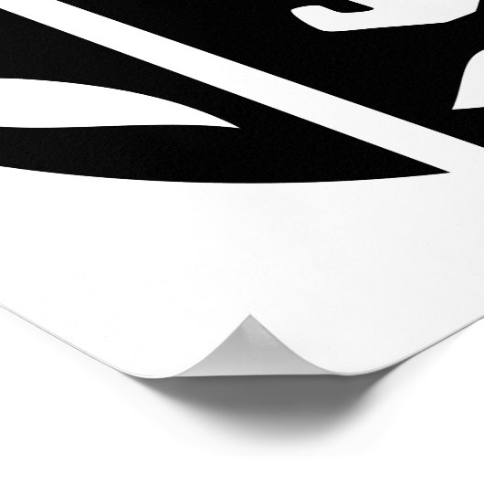 Digitale vrouw poster (Hoek)