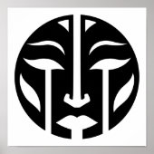 Digitale vrouw poster (Voorkant)