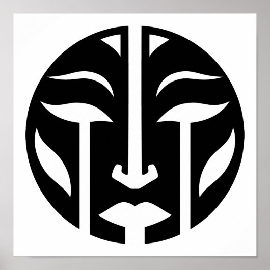 Digitale vrouw poster (Voorkant)