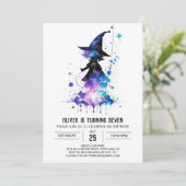 Digitale Wand Wielder Verjaardag Kaart (Staand voorkant)