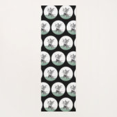 Digitale warrior - Aangepaste achtergrondkleur Yogamat (Achterkant)