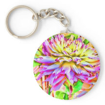 Digitale Waterverf Dahlia