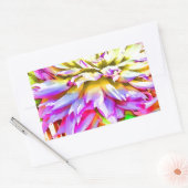 Digitale Waterverf Dahlia Stickers (Envelop)