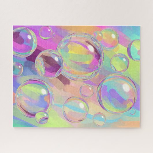 Digitale waterverf legpuzzel (Horizontaal)