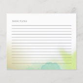 Digitale Waterverf Margarita Limoen Game Recept Ka (Achterkant)