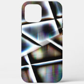 Digitale waterverf onder rechthoeken met schuine r Case-Mate iPhone case (Achterkant)