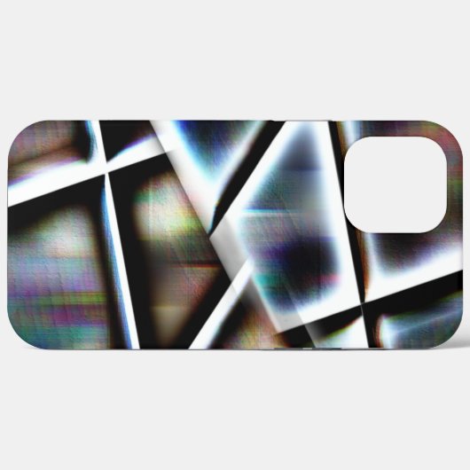 Digitale waterverf onder rechthoeken met schuine r Case-Mate iPhone case (Achterkant (horizontaal))