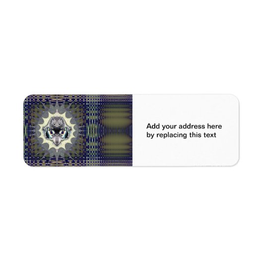 Digitale wereld etiket (Voorkant)