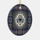 Digitale wereld keramisch ornament (Rechts)