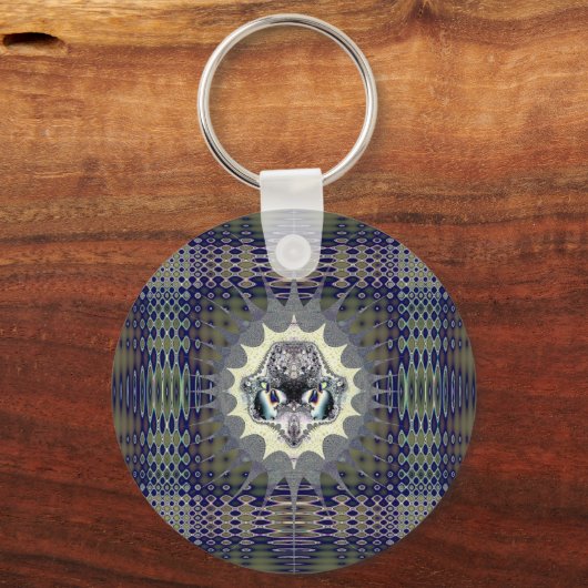 Digitale wereld sleutelhanger (Voorkant)