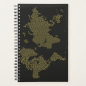 Digitale Wereldkaart Planner (Voorkant)