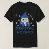 Digitale Wizard Grappige Tech IT Ondersteuning Com T-shirt (Design voorkant)