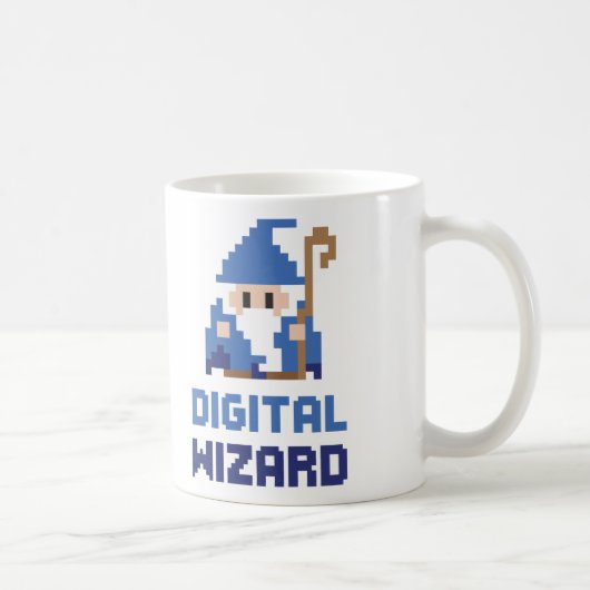 Digitale wizard koffiemok (Rechts)