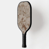 Digitale woestijncamouflage pickleball paddle (Links)