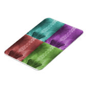 Digitale X-Ray Art Premium magneet (Linkerzijde)