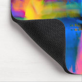 Digitale, zeer gekleurde streeksommen muismat (Hoek)