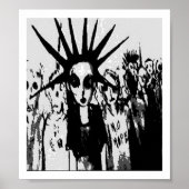 Digitale zombies poster (Voorkant)