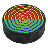 Digitale zon door Kenneth Yoncich Hockey Puck (3/4)