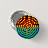 Digitale zon door Kenneth Yoncich Ronde Button 3,2 Cm (Voorkant /achterkant)