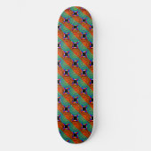 Digitale zon door Kenneth Yoncich Skateboard (Voorkant)