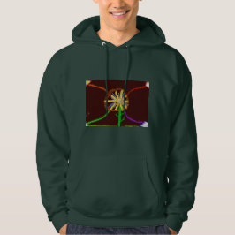 Digitale zonnebloem hoodie! hoodie