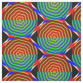 Digitale Zonsondergang door Kenneth Yoncich Stof (Swatch)