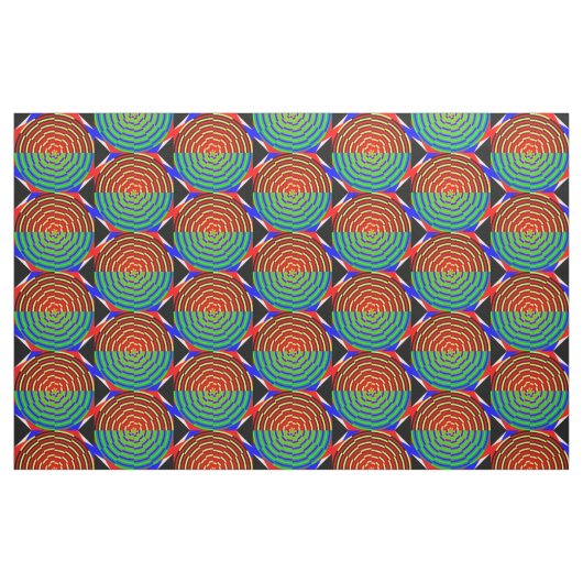 Digitale Zonsondergang door Kenneth Yoncich Stof (Fat Quarter)