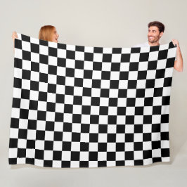 Digitale zwart-witgoedprinter fleece deken