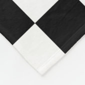 Digitale zwart-witgoedprinter fleece deken (Hoek)