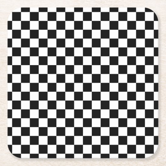 Digitale zwart-witgoedprinter kartonnen onderzetters (Voorkant)