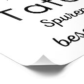 Digitales WC Poster Toilette Gästeklo Lustig, Bade (Hoek)