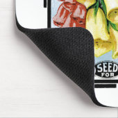 Digitalis Etiket verpakking voor zaaizaad Muismat (Hoek)