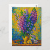 Digitalis Postcard Briefkaart (Voorkant / Achterkant)