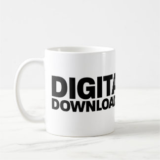 DigitallyDownloaded.net Coffee Mug Koffiemok
