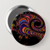Digitalwurm Ronde Button 4,0 Cm (Voorkant /achterkant)