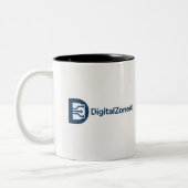DigitalZoneAI Tweekleurige Koffiemok (Links)