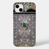 Digloos Elegant Chic Unieke Monogram Case-Mate iPhone Case (Achterkant)