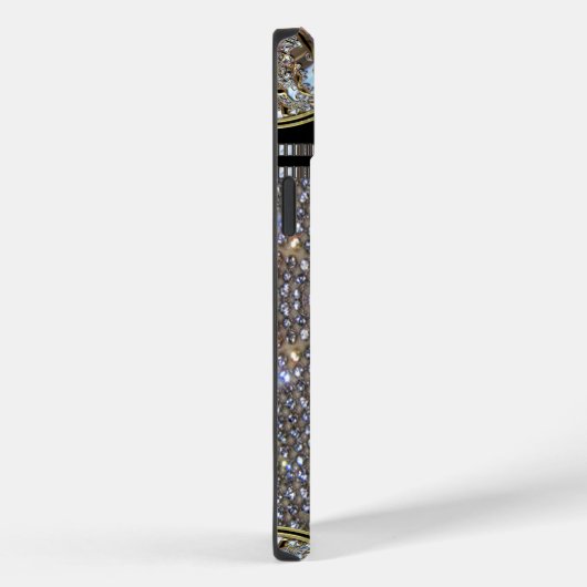 Digloos Elegant Chic Unieke Monogram Case-Mate iPhone Case (Achterkant / Rechts)