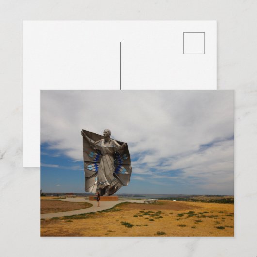 Dignity Sculpture, Chamberlain, South Dakota Briefkaart (Voorkant / Achterkant)